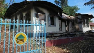 A Myanmar town lies in shambles as both sides in civil war vie for control
