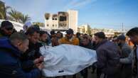 New Israeli airstrikes in southern Gaza kill at least 15, hospital workers say