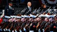 Biden thanks troops for their service at commander in chief farewell ceremony