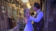 Bride and father-in-law share epic wedding dance medleyThe two danced to hits like 