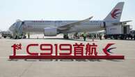 China's homegrown C919 aircraft arrives in Hong Kong in maiden flight outside the mainland