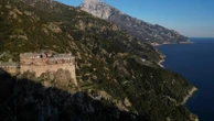 Meet the Mount Athos monks living at Simonos Petra monastery in northern Greece