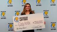 Woman wins lottery with white elephant gift ticket