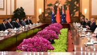 Australian and Chinese leaders seek to boost trade despite differences on other issues