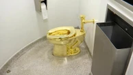 Men who stole $6M golden toilet from English mansion sentenced to prison