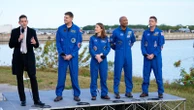 Artemis II astronauts arrive at Florida launch site for first moon trip in 53 years