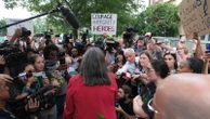 Photos show workers rally for senior CDC officials forced off Atlanta headquarters