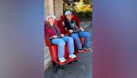 Sisters team up for viral roller coaster Halloween costumeLaurie Dabbs Gayton's TikTok of their costume has been a hit.10/31/2023 11:01:13 EDT