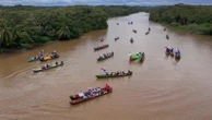 Planned water reserve intended to ease shortages in the Panama Canal fuels river protest
