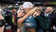 Jalen Hurts celebrates Eagles Super Bowl LIX win with fiancee: See the sweet photosThe Philadelphia Eagles defeated the Kansas City Chiefs 40-22.16 minutes ago