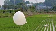 South Korea says North Korea has again launched suspected trash-carrying balloons across the border