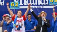 Alexi J. Rosenfeld/Getty ImagesJoey Chestnut opens up about 4th of July hot dog contest ban, where he'll eat insteadChestnut was not able to compete in this year's Nathan's Hot Dog Eating Contest.7/3/2024 04:21:17 EDT