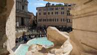 A rare peek at the hidden waterworks behind Rome’s Trevi Fountain