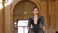 Vivienne Westwood brings beauty from chaos and dying sunflowers in Paris