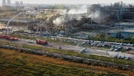 Search at site of China chemical plant explosion as fate of 6 missing unknown