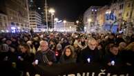 Hundreds march in Croatia for safer schools after a student is killed in a knife attack