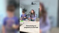 Siblings have emotional reaction to learning mom is pregnantStesha Royer captured her kids’ reactions on camera.2/23/2024 02:16:03 EST