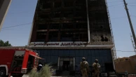Dozens feared dead after fire rips through shopping mall in Iraq