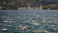 Turkish authorities search for a Russian swimmer who went missing in cross-Bosphorus race