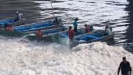 AP PHOTOS: River and air pollution in India's capital pose a severe health threat to residents