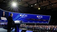 Putin boasts about Russia's economy despite recession fears