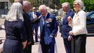 King Charles and Queen Camilla lay wreaths at Australian War Memorial then greet well-wishers