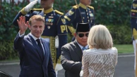 France's Macron presses ahead on his South Asia tour with talks in Indonesia