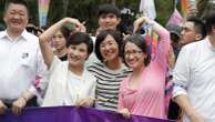 Thousands gather for colorful celebration at Taiwan Pride parade