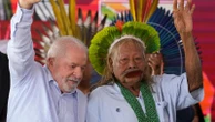 Brazil's Indigenous leader Raoni backs Lula despite protesting against railway in the Amazon