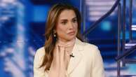 Jordan's Queen Rania offers path to peace in Middle East