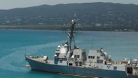 US official says personnel from Navy ship inspected Venezuelan boat for drugs