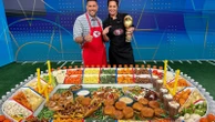 Chefs share festive Super Bowl recipes for Chiefs, 49ers and Taylor Swift fansNacho burgers, loaded tots and a side of karma hot sauce.2/6/2024 07:41:00 EST