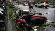 Tropical Storm Kong-rey threatens Shanghai and China's coast after hitting Taiwan as a typhoon