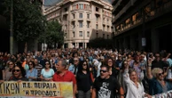 Thousands march in Greece against labor law changes, disrupt services nationwide
