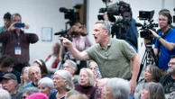 GOP lawmaker booed by crowd at North Carolina town hall