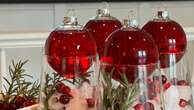 Festive DIY ornament drink that's perfect for holiday partiesGrab some glass ornaments, stemless wine glasses and cranberry juice!11/30/2023 04:10:51 EST