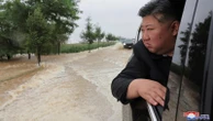 Recent rains in North Korea flooded thousands of houses and vast farmland, state media says
