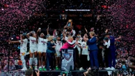 Ratings and ticket sales show record-breaking season for women's college basketballInterest in the sport is on the rise.4/8/2024 05:25:00 EDT