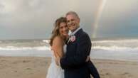 Couple who met after losing spouses celebrate wedding with double rainbowMichelle and Scott Ellermets both lost longtime spouses in 2023.9/19/2024 05:02:53 EDT