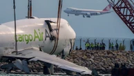Main wreckage of cargo plane recovered from Hong Kong waters after deadly crash