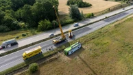 More than 20 injured when bus flips over in northeastern Germany