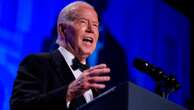 Biden jokes about past stumbles, digs at Trump during annual correspondents' dinner
