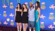 Adam Sandler joined by wife, daughters at 2024 Nickelodeon Kids' Choice AwardsSandler took home a blimp for his role in the animated movie 