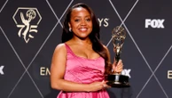Quinta Brunson is 1st Black woman to win best comedic actress Emmy in over 40 yearsThe last Black actress to win the award starred in "The Jeffersons."1/16/2024 12:58:00 EST