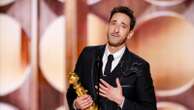 Adrien Brody tearfully thanks parents, partner after winning 1st Golden GlobeBrody won for his portrayal of architect László Tóth in 