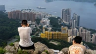 Chinese aircraft carrier sails into Hong Kong to boost patriotism