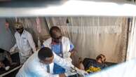 Hospitals in eastern Congo are crowded with wounded and exhausting their supplies