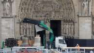 The bells are back at Notre Dame Cathedral in Paris. They'll ring for the post-fire reopening