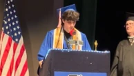 High school valedictorian delivers moving speech following father's funeral"I'm very glad to be able to spread his legacy. He would have been so proud."5/23/2024 04:27:16 EDT