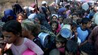 Hungry Palestinians in north Gaza search for food, sealed off from aid for a month by Israeli siege